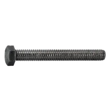 3/8"-16 x 3" Hex Head Bolt, Left-Hand Coarse Thread, Zinc 