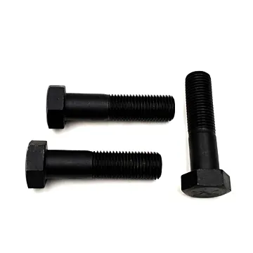 Midwest Fastener 3/8-16 in 2 in Black Hex Head Bolt