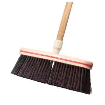 Harper Upright Broom 12" Stiff Bristles