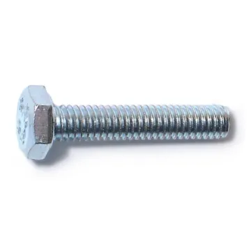 4 mm - 0.70 x 20 mm Hex Head Bolt, Coarse Thread, Zinc 