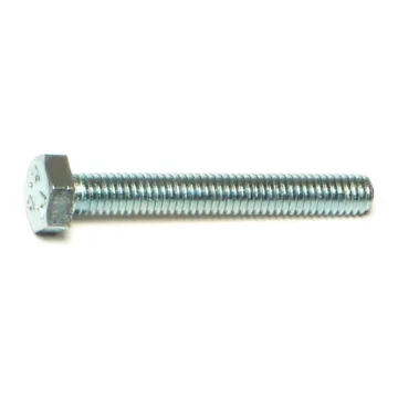 4 mm - 0.70 x 30 mm Hex Head Bolt, Coarse Thread, Zinc 