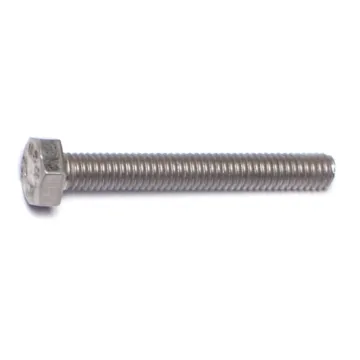 4 mm - 0.70 x 30 mm Hex Head Bolt, Coarse Thread, Stainless Steel 