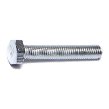 5 mm - 0.80 x 30 mm Hex Head Bolt, Coarse Thread, Zinc 