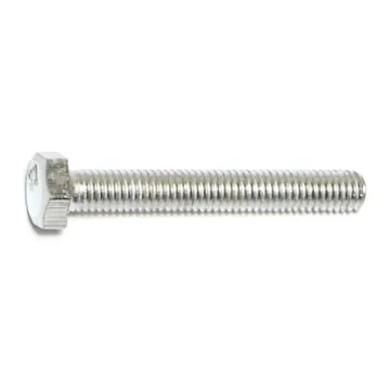 5 mm - 0.80 x 35 mm Hex Head Bolt, Coarse Thread, Zinc 