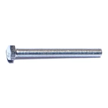 5 mm - 0.80 x 50 mm Hex Head Bolt, Coarse Thread, Zinc 
