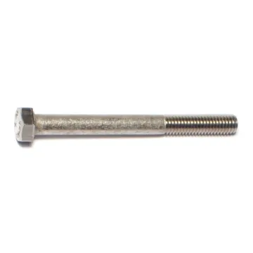 5 mm - 0.80 x 50 mm Hex Head Bolt, Coarse Thread, Stainless Steel 