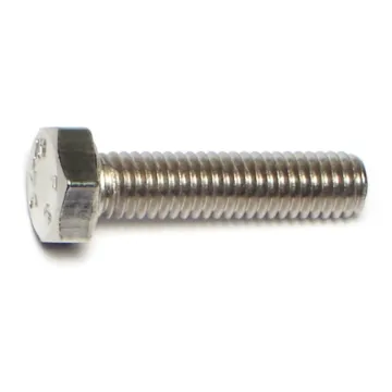 6 mm - 1.00 x 25 mm Hex Head Bolt, Coarse Thread, Stainless Steel 