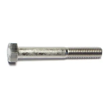 8 mm - 1.25 x 60 mm Hex Head Bolt, Coarse Thread, Stainless Steel 