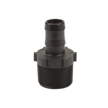 Poly Hose Adapter MPT x Barb Heavy Duty Schedule 80