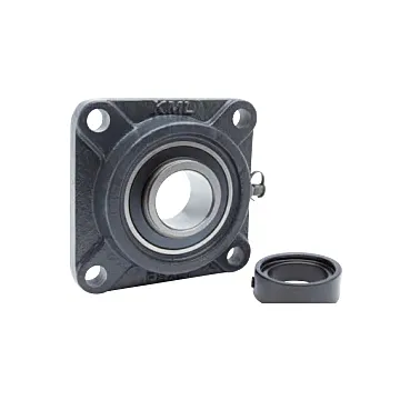 KML 4 Bolt Flange Bearing, 1-1/4" Locking Collar, Extended Race HCFS20620