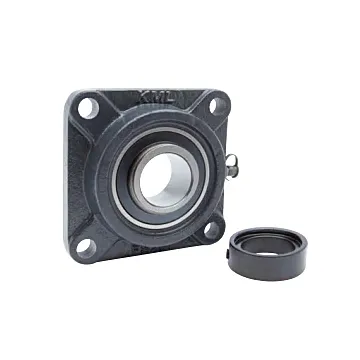 KML 4 Bolt Flange Bearing, 1-3/8" Locking Collar, Extended Race HCFS20722
