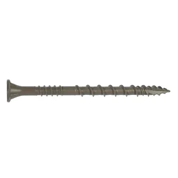 Simpson Strong-Tie Simpson Strong Deck-Drive™ DSV WOOD Screw (Collated) #10 x 2-1/2 in. T25 6-Lobe, Tan - 500 ct