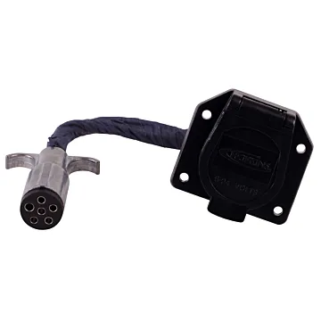 Hopkins Towing Solutions 47435 6 Round to 7 RV Trailer Adapter