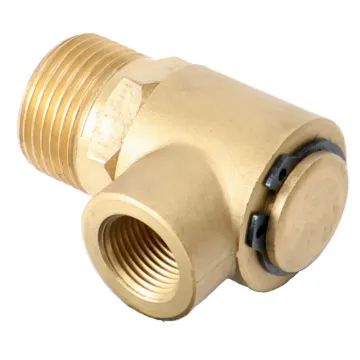 COME-T 3/4 x 3/8 in MBSPT x FNPT 90 deg Swivel