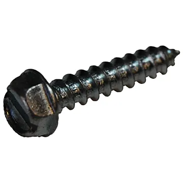 Titan™ #14 1 in Hex Washer Head Slotted Sheet Metal Screw