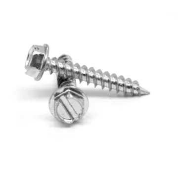 Titan™ #8 3/4 in Hex Washer Head Slotted Sheet Metal Screw