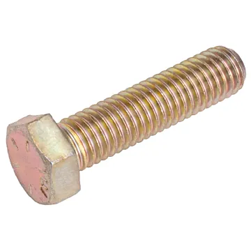 Titan™ 1/2"-13 x 2" Hex Head Tap Bolt, Coarse Thread, Yellow Zinc