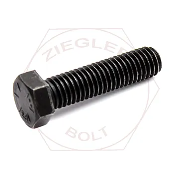 Steel Plain Hex Tap Bolt 1/4"-20 x 4" Gr 8