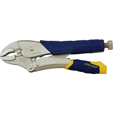 Irwin IRWIN Vise-Grip Locking Pliers, Fast Release, Curved Jaw With Wire Cutter, 10-Inch