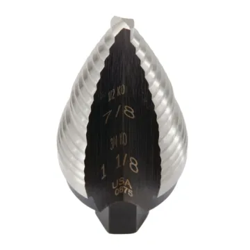 Irwin IRWIN Unibit #9 7/8-Inch And 1-1/8-Inch Step-Drill Bit, 1/2-Inch Shank