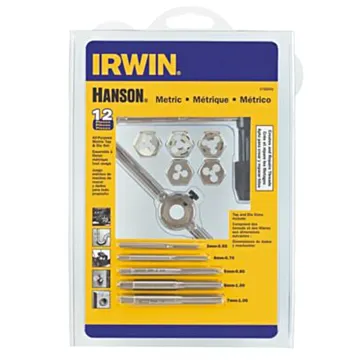 Irwin IRWIN Tap And Die Set, Metric, 3Mm-7Mm, 12-Piece