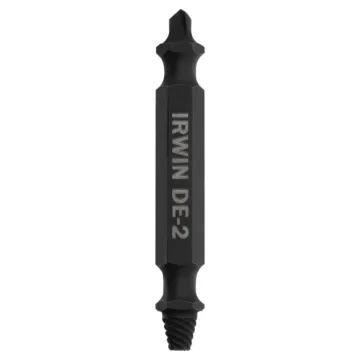 Irwin IRWIN Impact Performance Series Grip Double-Ended Screw Extractor Insert Bit, De-2