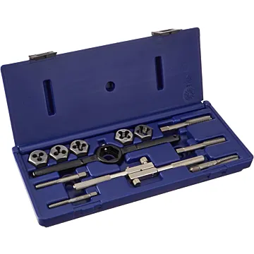 Irwin IRWIN Fractional Tap And Hex Die Set, 12-Piece