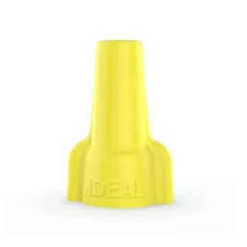 Ideal Industries Wing-Nut 451 Wire Connectors (Yellow - 250pk)