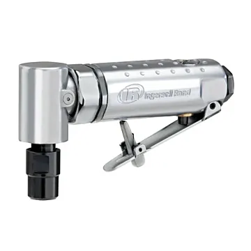 Ingersoll Rand Air Angle Die Grinder, 21,000 RPM, 0.25 HP, 1/4" Collet, Front Exhaust