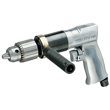 Ingersoll Rand 1/2" Keyed Chuck Air Drill, 500 RPM, 0.5 HP, 10.6in-lb Torque, Pistol