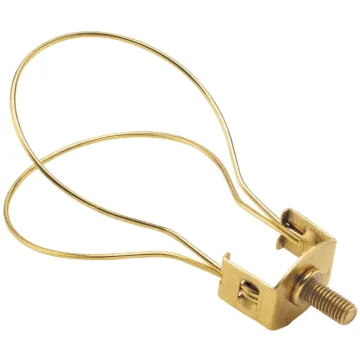 Jandorf Lamp Shade Adapter Bulb Clip On Brass Finish