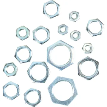 Jandorf Steel Hex Nuts Assortment (16-Piece)