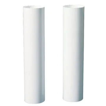 Jandorf Candelabra Base Plastic Lamp Socket Cover (White - 2pk)