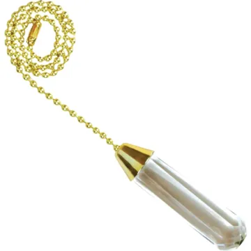 Jandorf 12 In. Pull Chain with Acrylic Cylinder