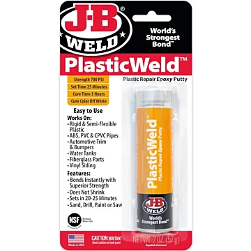 J-B Weld 2 Oz. PlasticWeld Epoxy Putty