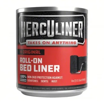 J-B Weld PEAK Herculiner Brush-On Bed Liner (Gloss - Black) 1 qt