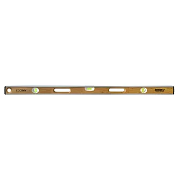 Johnson Level 48 in. Bamboo Box Beam Level w/ Block Vials
