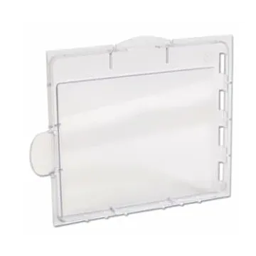 JACKSON SAFETY® 5-1/4 x 4-1/2 in Polycarbonate Clear External Safety Lens
