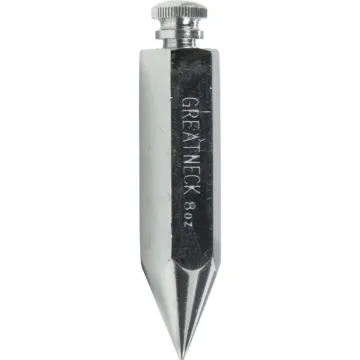 Johnson Level Steel Plumb Bob - 8 oz