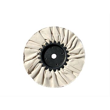 United Pacific® White Treated Cloth White Airway Buff