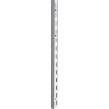 Knape & Vogt 82 Series 78 in. Titanium Steel Heavy-Duty Double-Slot Shelf Standard