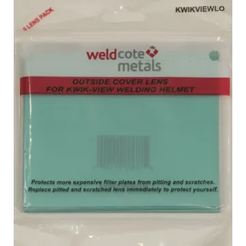 Weldcote Kwik-View Outside Cover Lens (5pk)