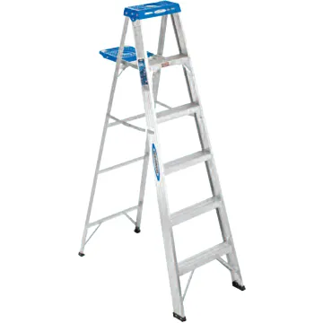 Werner Type I Aluminum Step Ladder - 3 ft