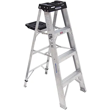 Werner Type IA Aluminum Step Ladder - 4 ft