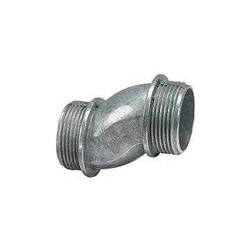 Thomas & Betts 1/2 Inch. Offset Nipple, Die Cast Zinc. Offset 3/4 Inch. , for use with Rigid/IMC Conduit.