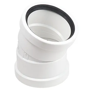 IPEX PVC 22.5 deg Elbow 4 in. SDR35