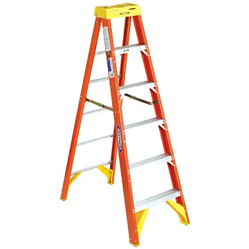 Werner Type IA Fiberglass Step Ladder - 6 ft