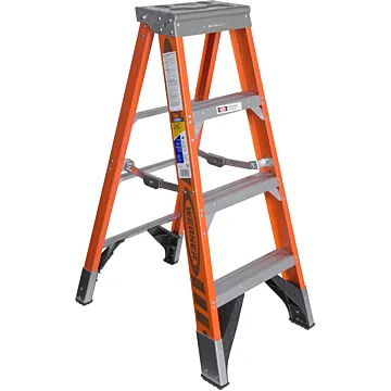 Werner Type IAA Fiberglass Step Ladder - 4 ft