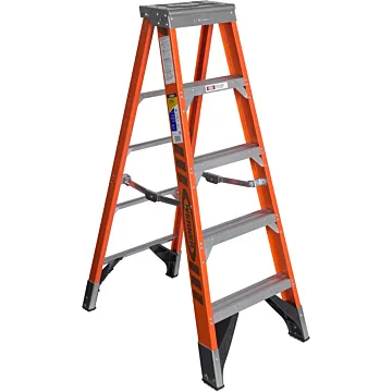 Werner Type IAA Fiberglass Step Ladder - 5 ft