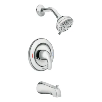 Moen Adler Posi-Temp(r) Tub/Shower Set (Chrome)